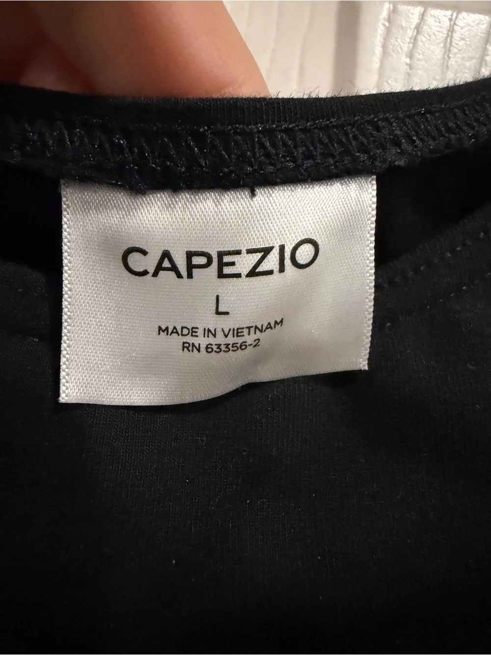 Capezio Black Short-Sleeve Kids Leotard